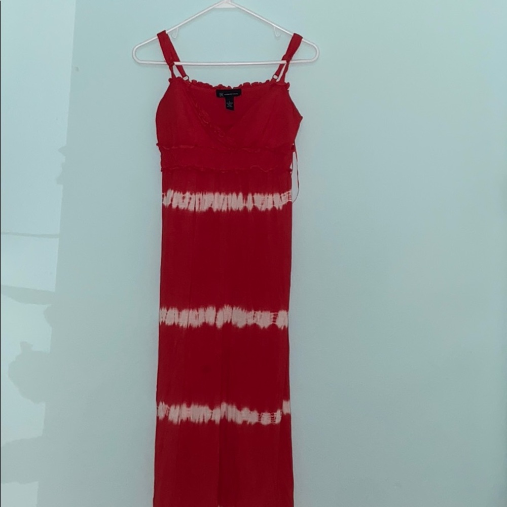 red dress
